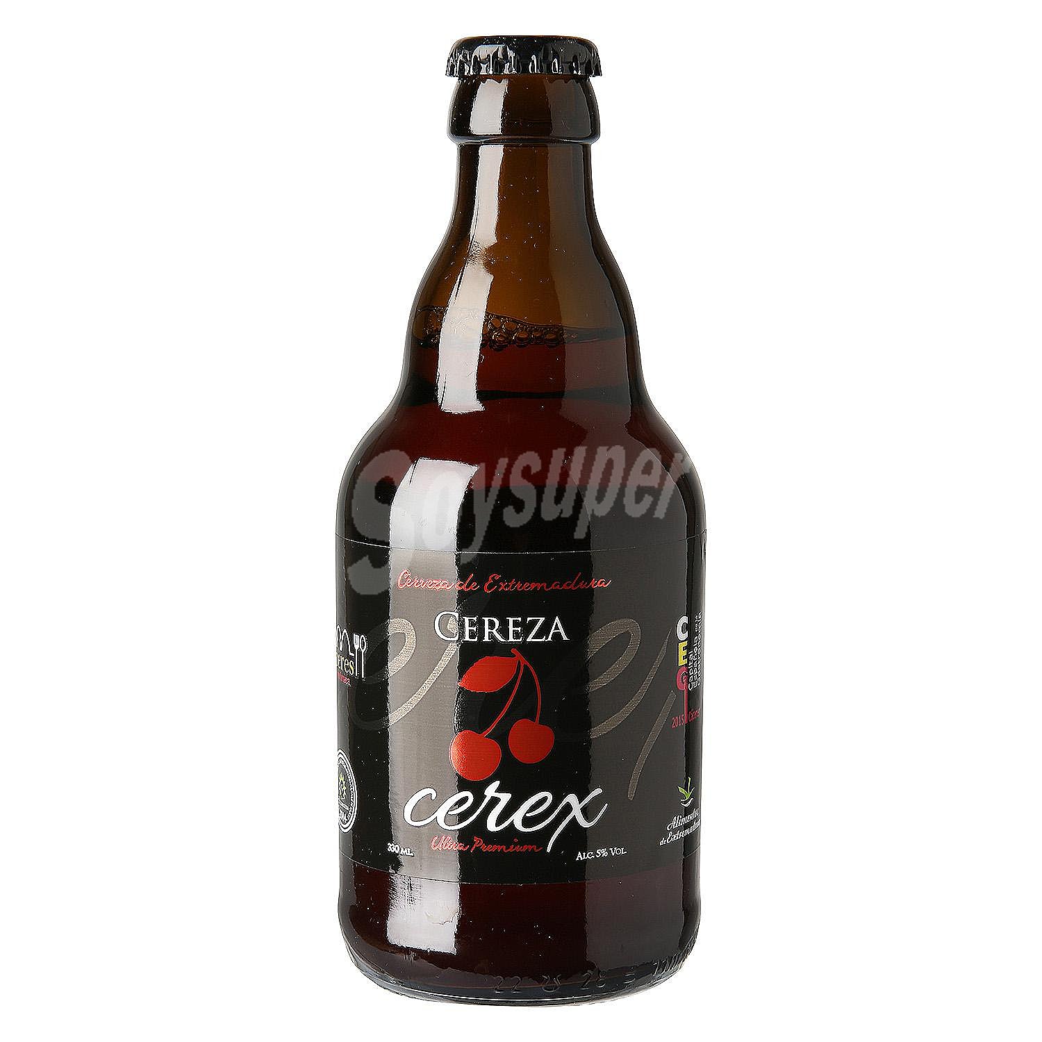 Cerveza artesana Cerex extremeña de cereza