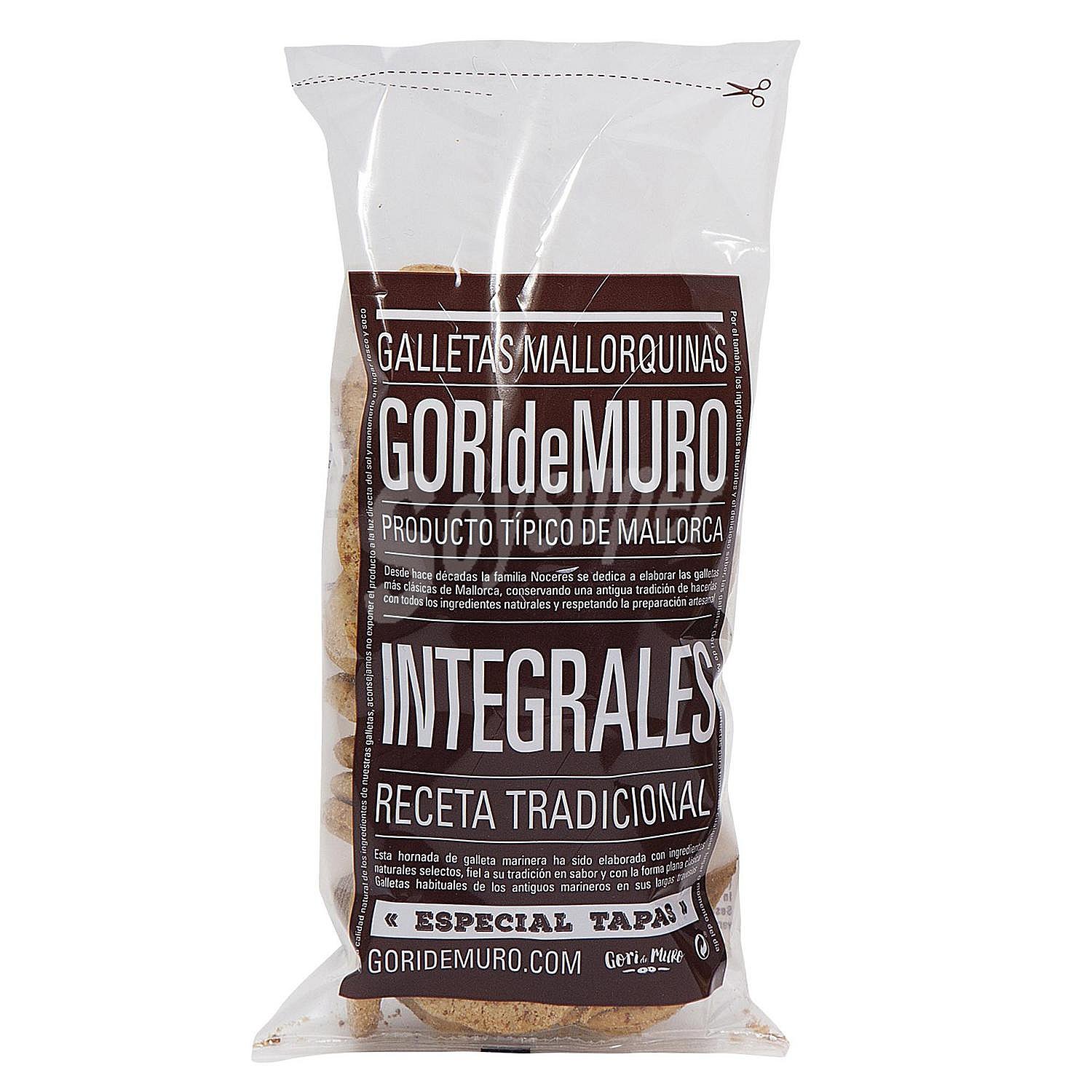 Galletas mallorquinas integrales Gori de Muro