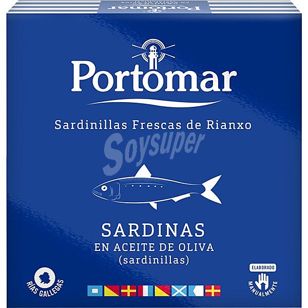 Sardinillas frescas de Rianxo en aceite de oliva