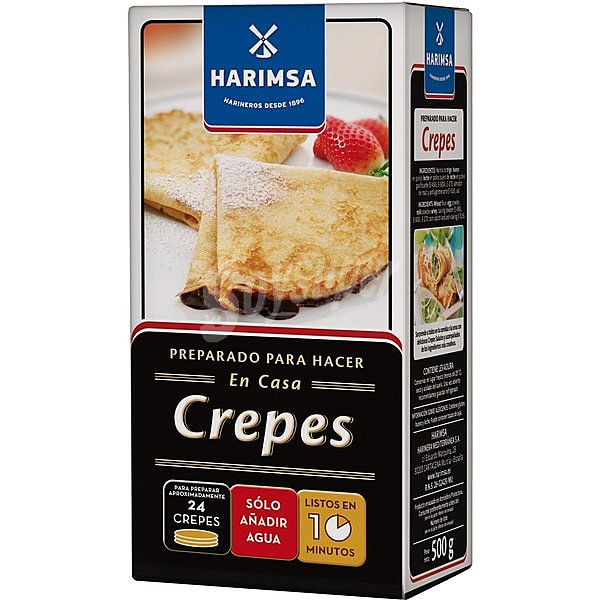 Preparado para hacer crepes