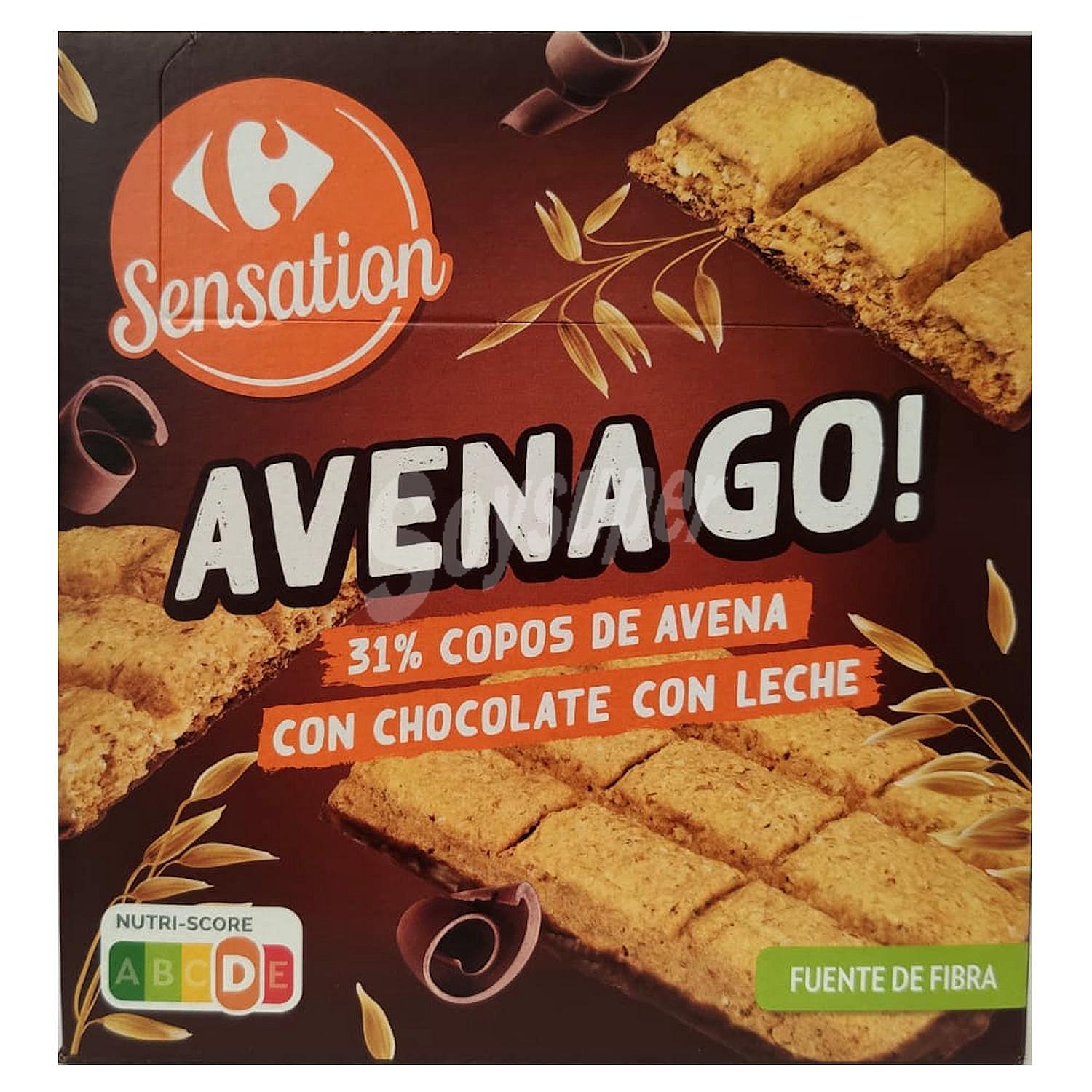 Galletas de Avena con Chocolate Avena Go! Carrefour Sensation