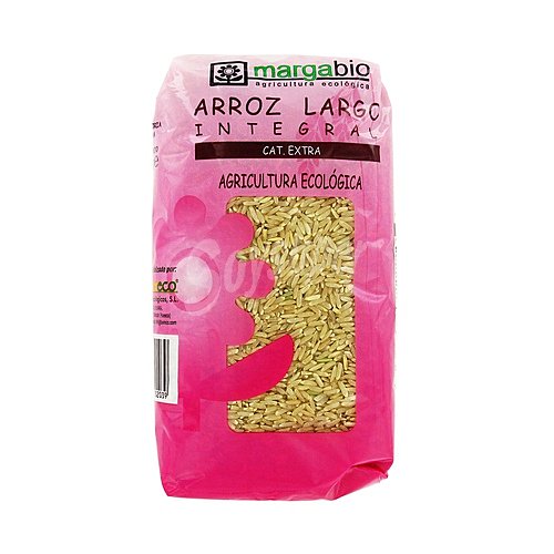 Margabio Arroz largo integral de agricultura ecológica MARGABIO1