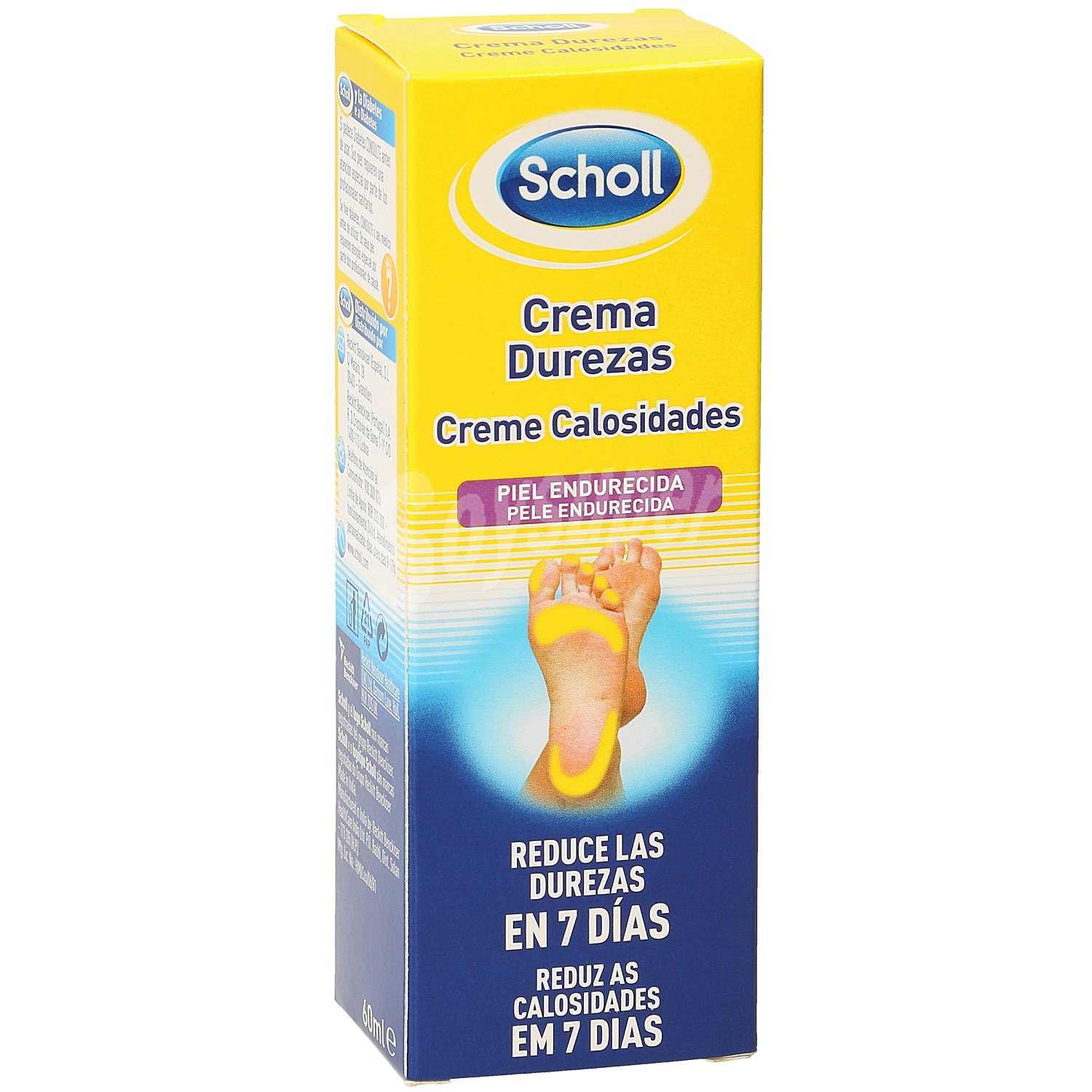 Scholl Crema para pies con durezas y callosidades scholl