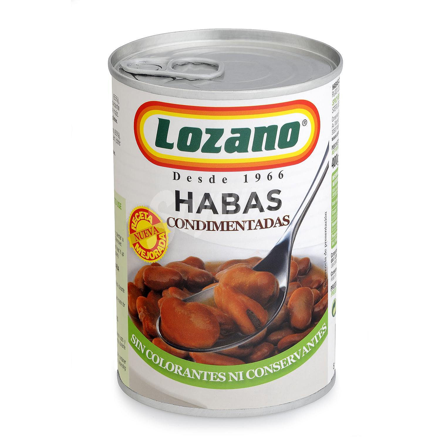 Habas condimentadas Lozano