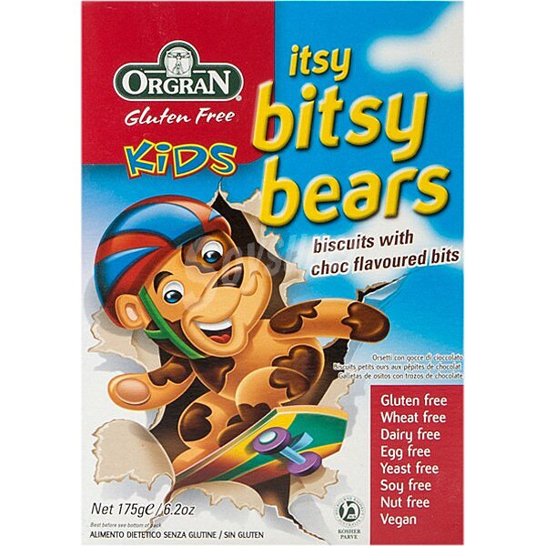 Galletas Itsy Bitsy Bears