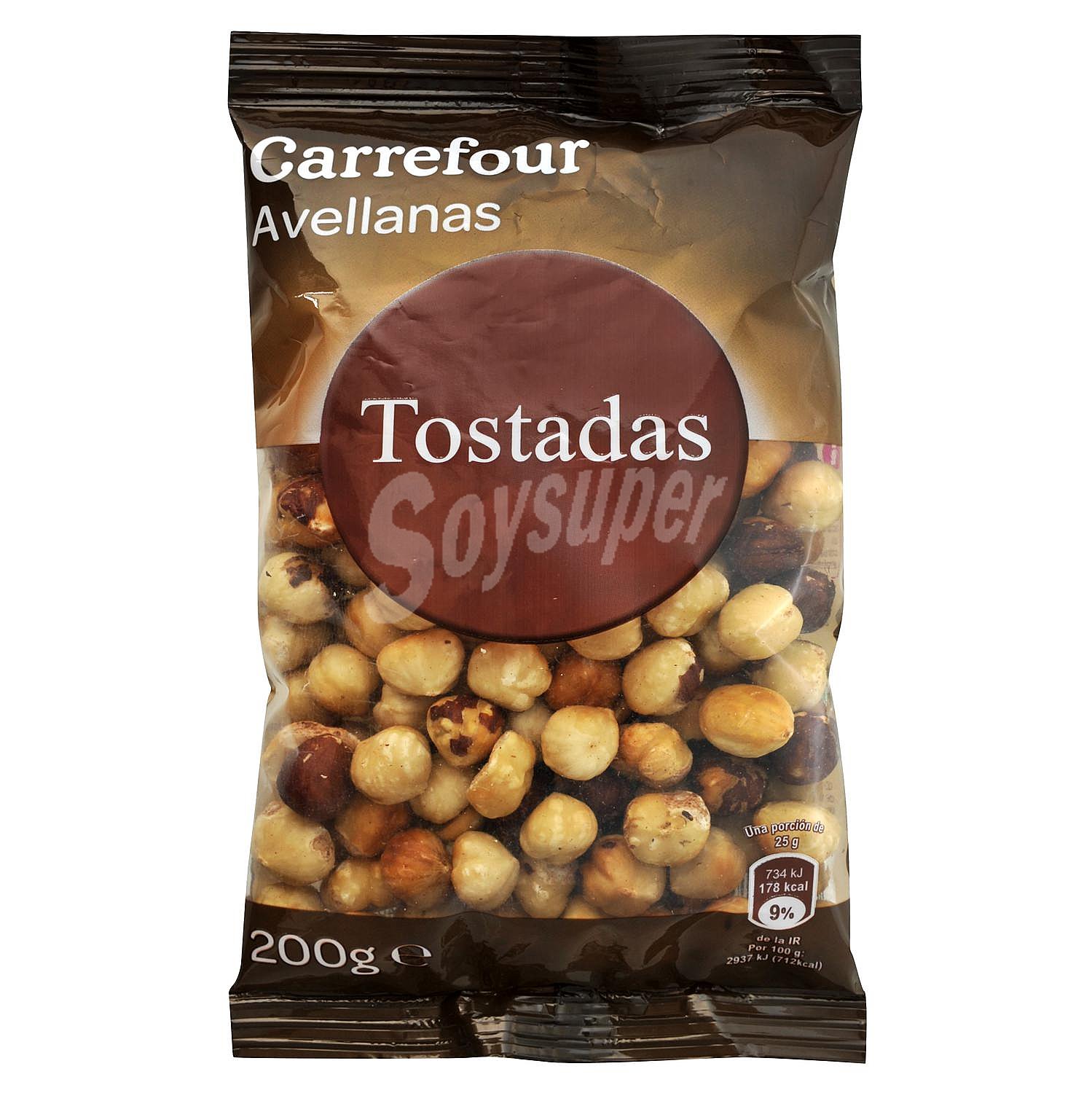 Avellanas tostadas Carrefour