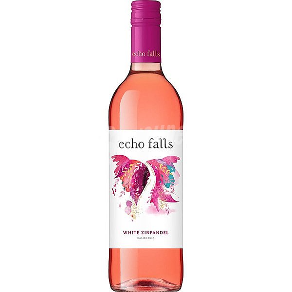 Echo falls vino rosado zinfandel de California