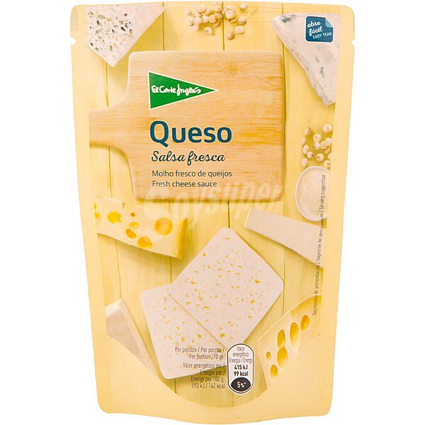 Salsa fresca de queso envase 140 g