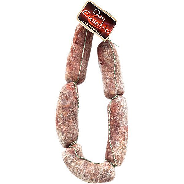 Longaniza ibérica de salchichón extra de capadura