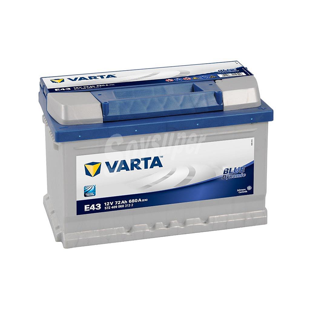 Batería de Coche Varta Blue Dinamic E43 72Ah