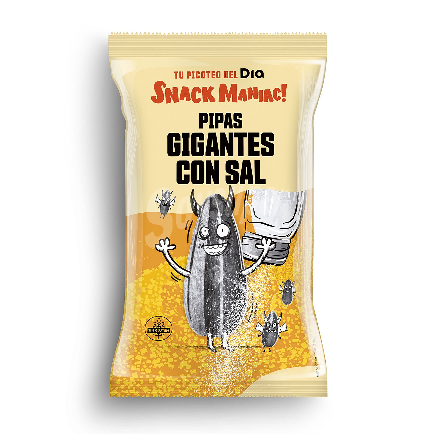 Pipas gigantes con sal Snack Maniac