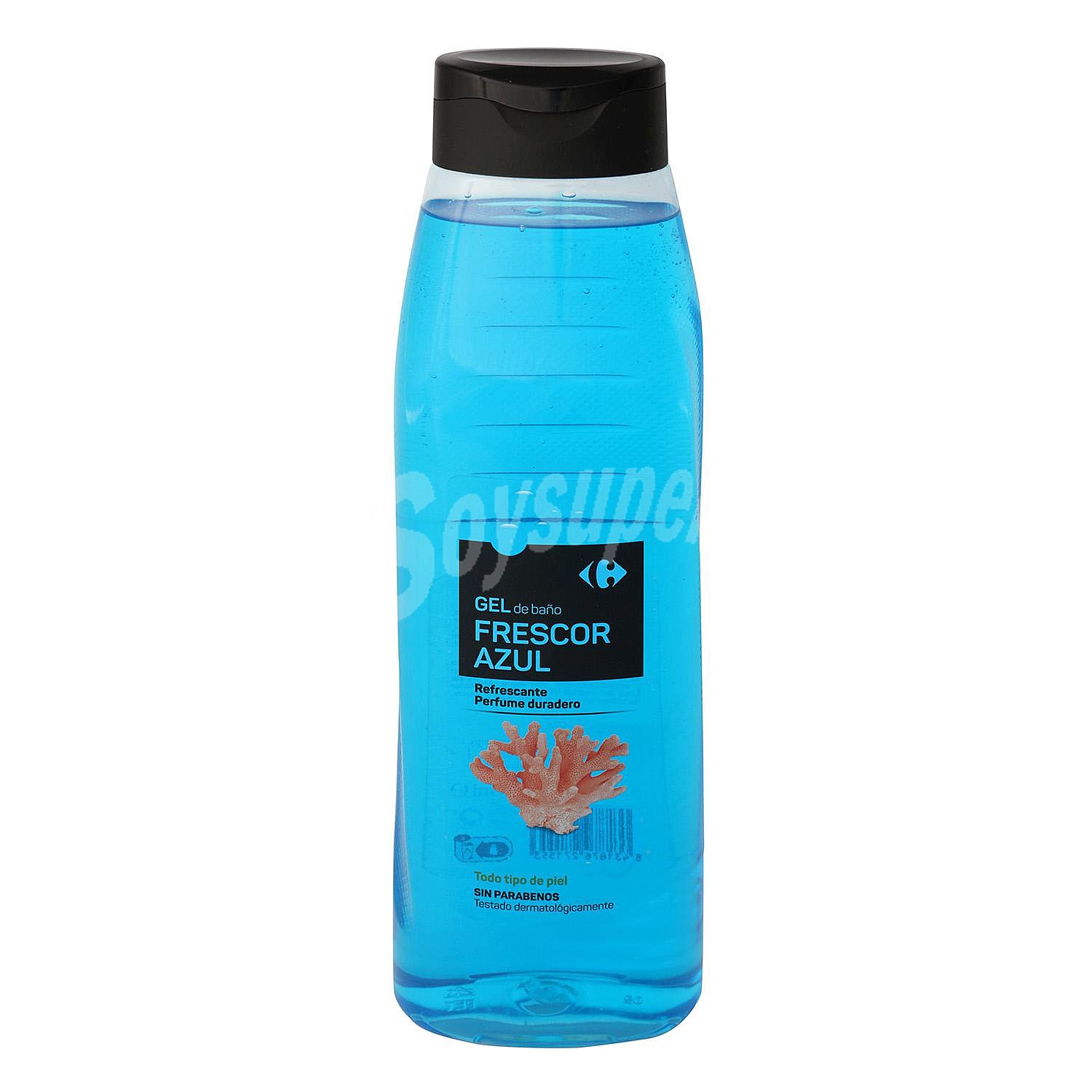 Gel de ducha refrescante Frescor Azul Carrefour