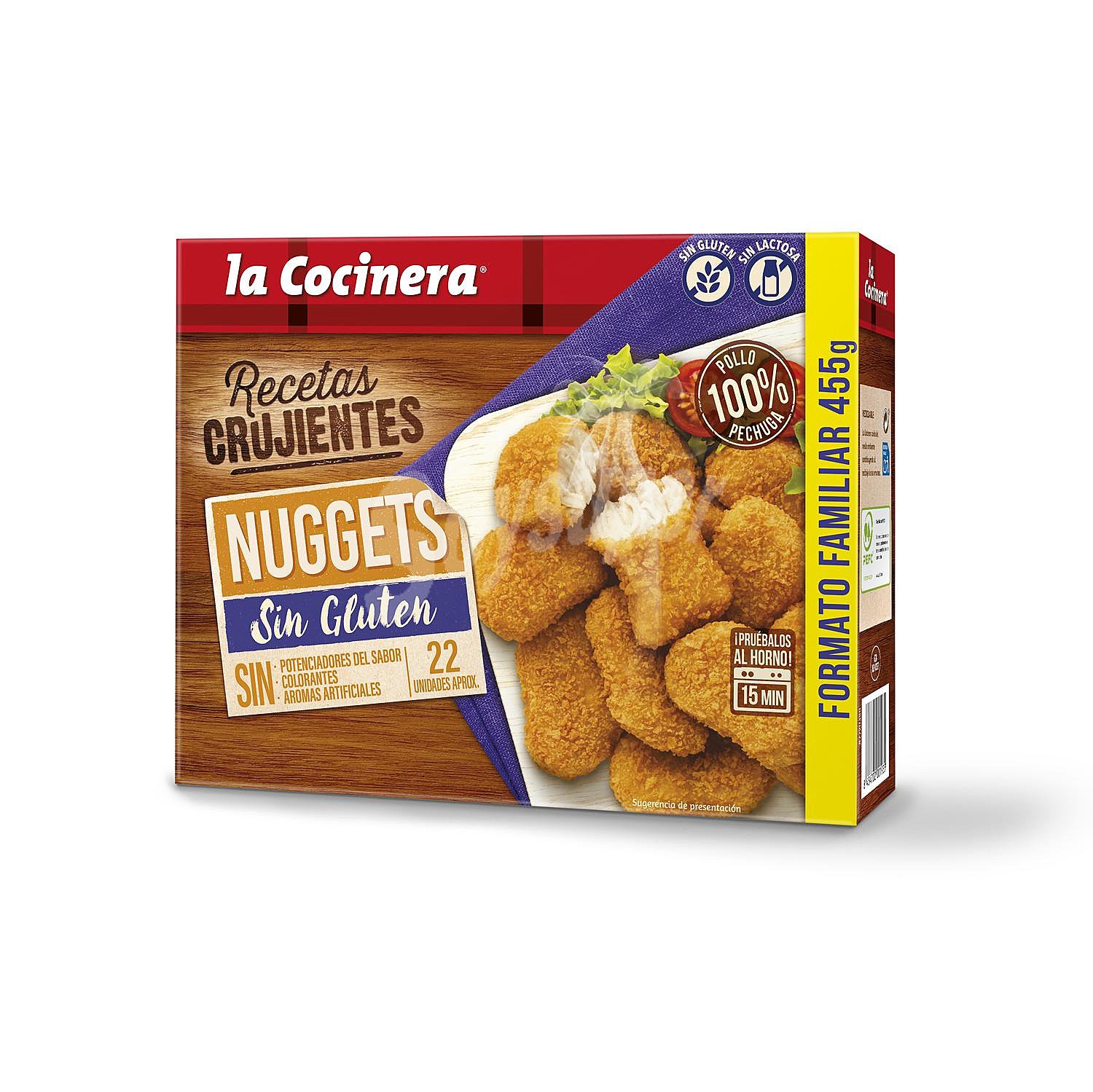 Nuggets de pollo Recetas Crujientes La Cocinera sin gluten y sin lactosa