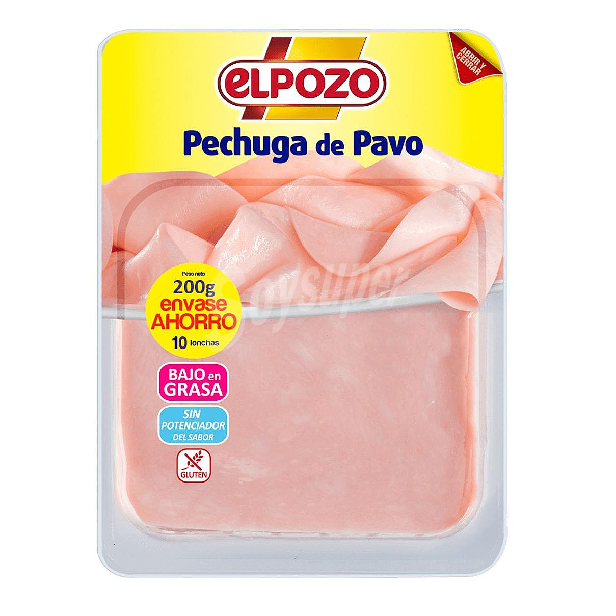 Pechuga de pavo en lonchas