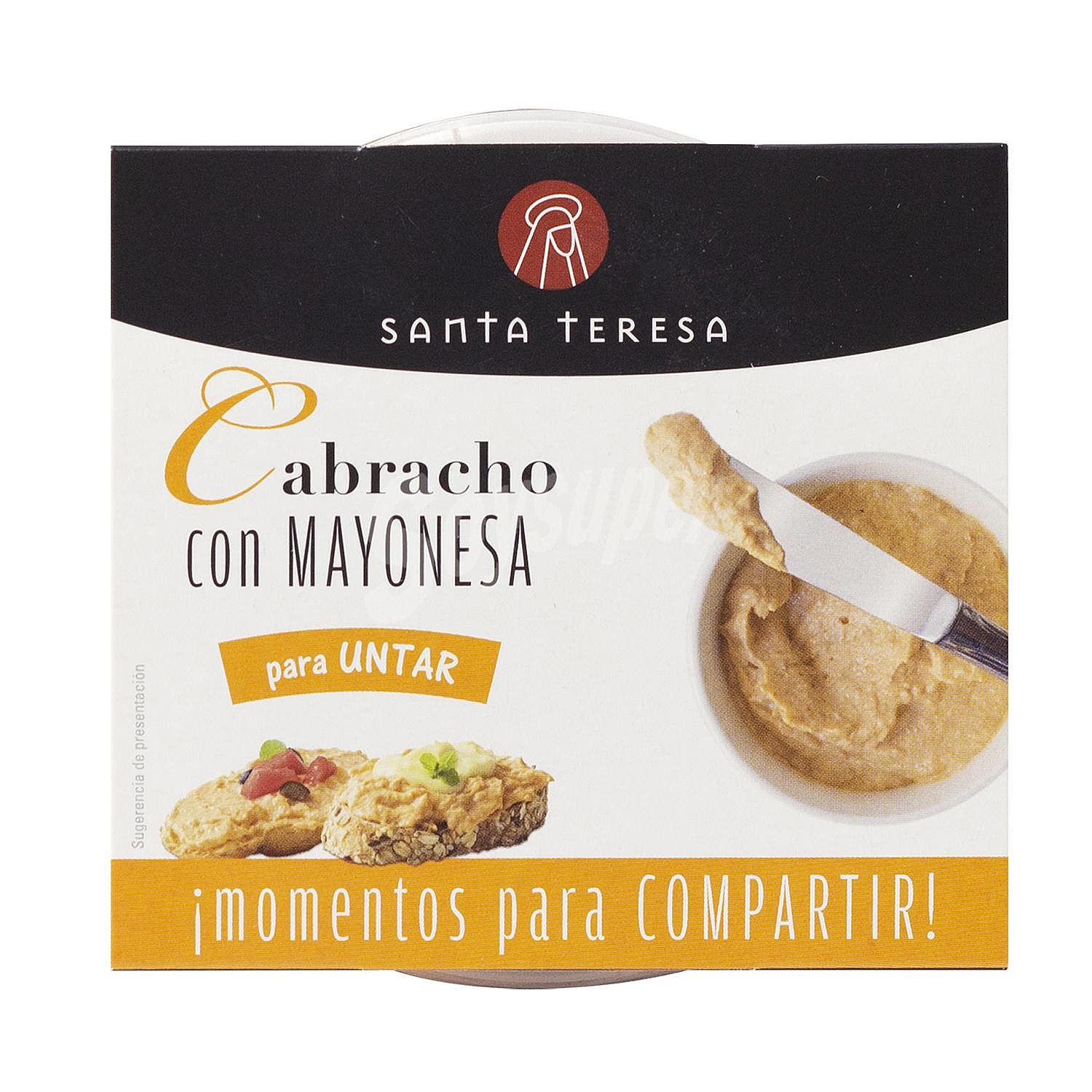 Cabracho con mayonesa para untar sin gluten