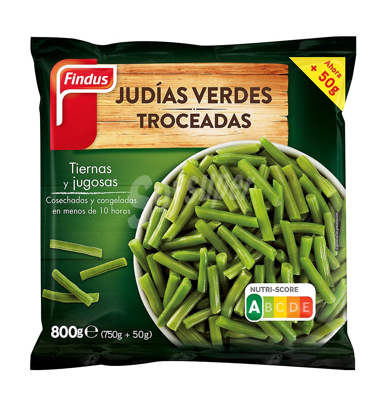 Judias findus verde trozos