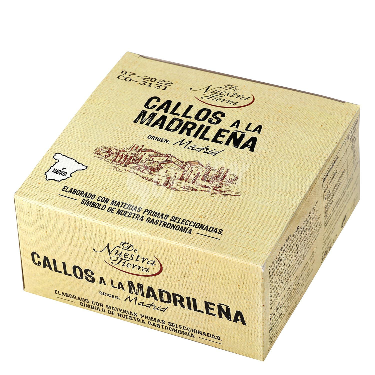 Callos a la Madrileña De Nuestra Tierra