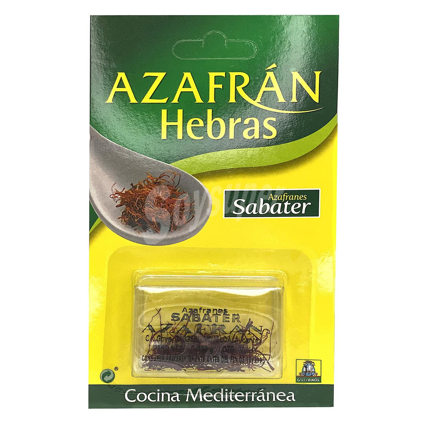 Azafrán en hebra