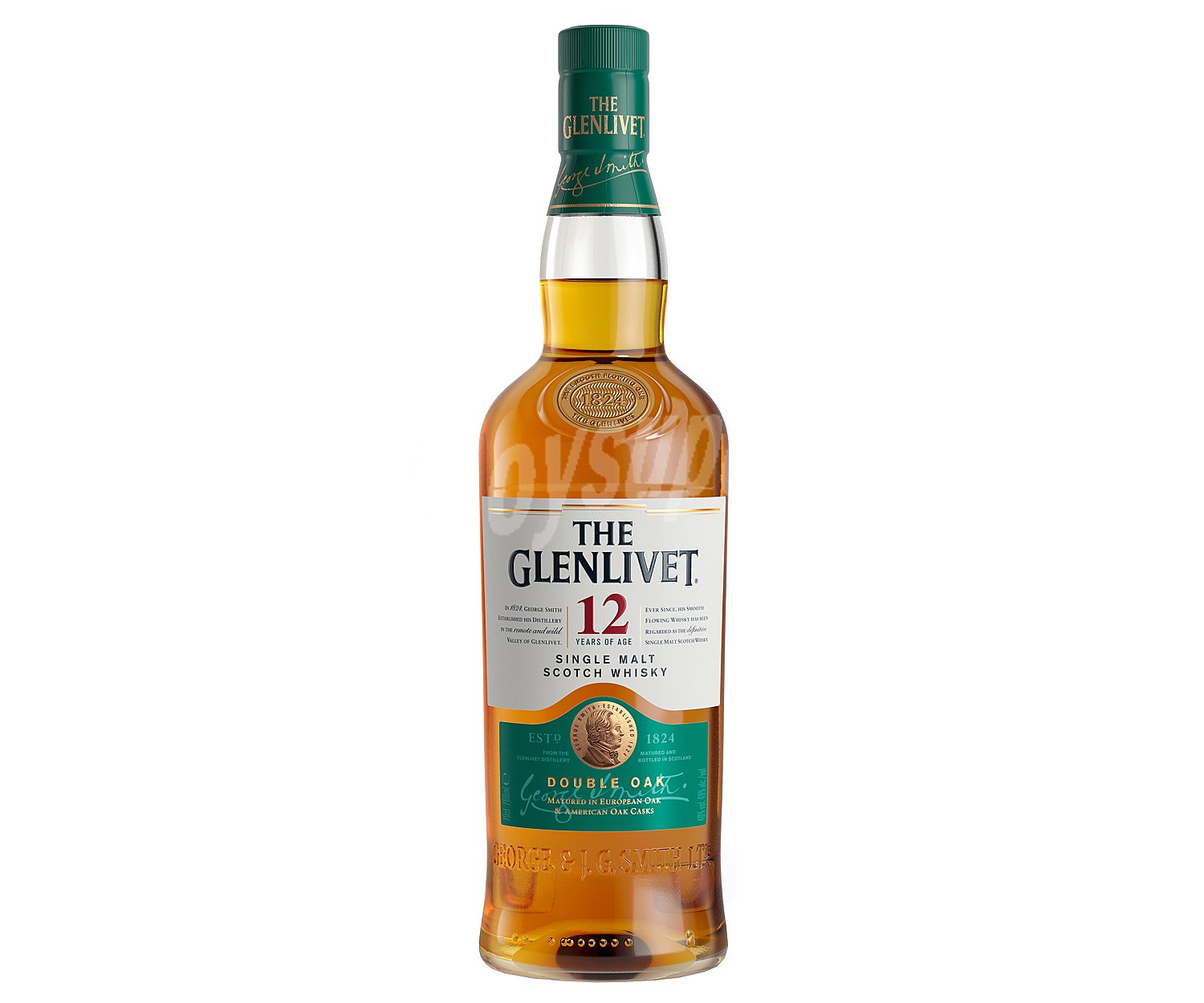 Glenlivet Whisky escoces single malt con maduración de 12 años glenlivet