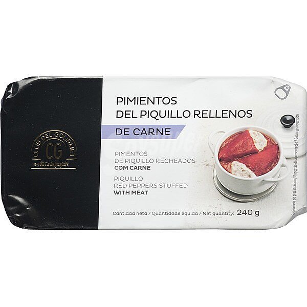 Pimientos del piquillo rellenos de carne