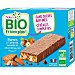 Bio barritas ecológicas con almendras, avellanas y chocolate con leche