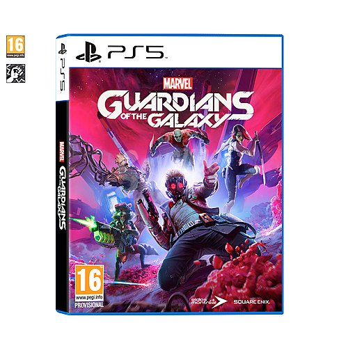 Marvel's Guardianes de la Galaxia para Playstation 5. Género: aventuras, acción. pegi: 16.