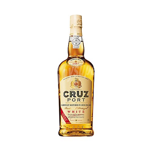 Cruz Vino Oporto blanco productido y embotellado en Portugal cruz