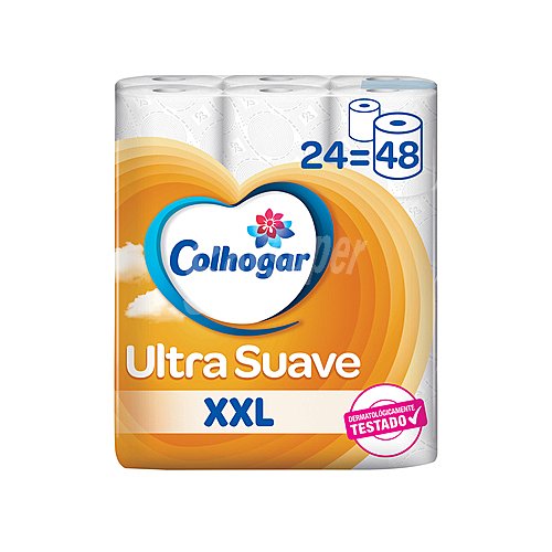 Colhogar Papel higiénico Ultra Suave XXL colhogar 24 =