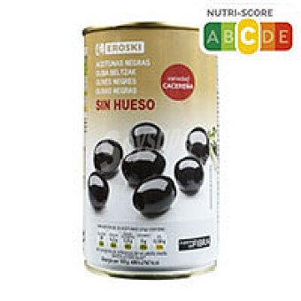 Aceitunas negras sin hueso