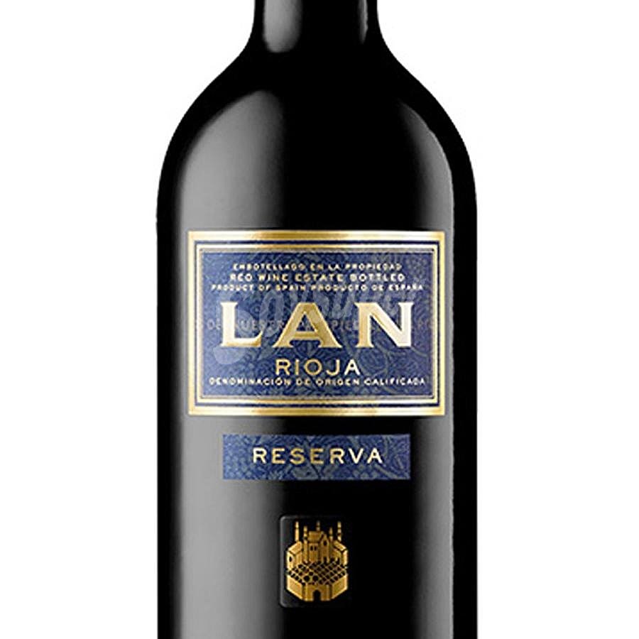 Vino tinto reserva con denominación de origen Rioja