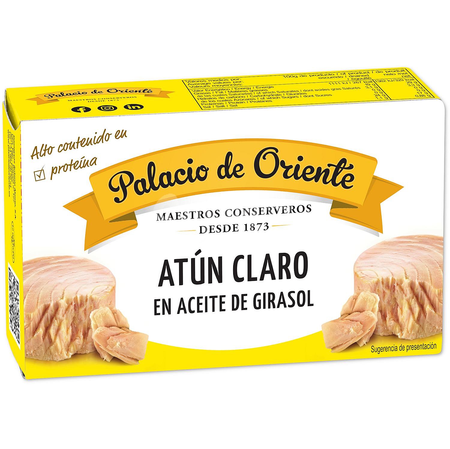 Atún claro en aceite vegetal