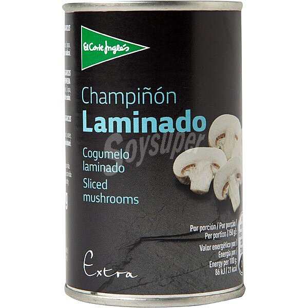 champiñón laminado extra