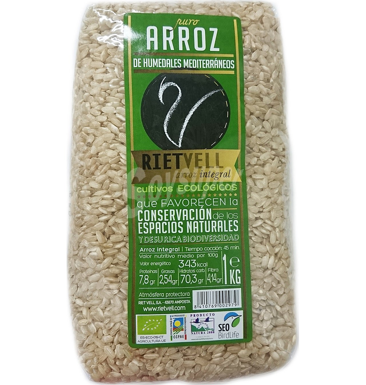 Arroz riet vell integral ecologico