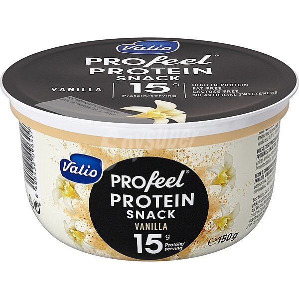 Profeel quark de vainilla con proteínas 15 g sin lactosa