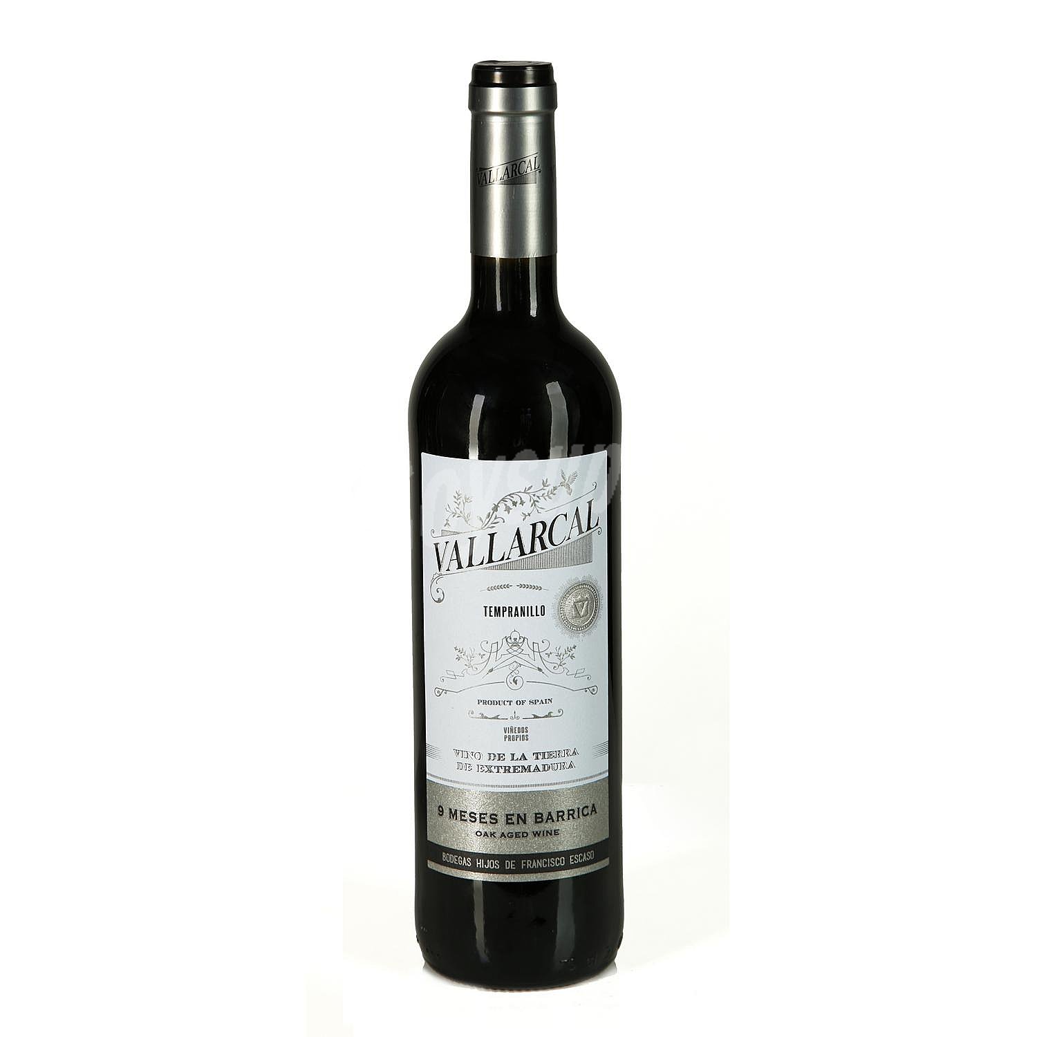 Vino tinto Vallarcal v.t.extremadura