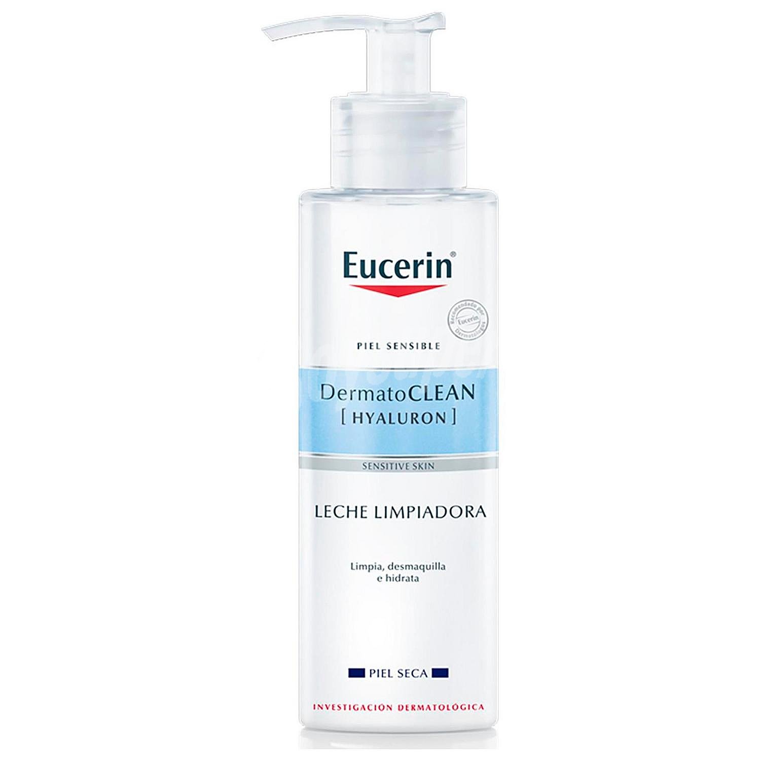 Leche limpiadora para piel seca dermatoclean Eucerin