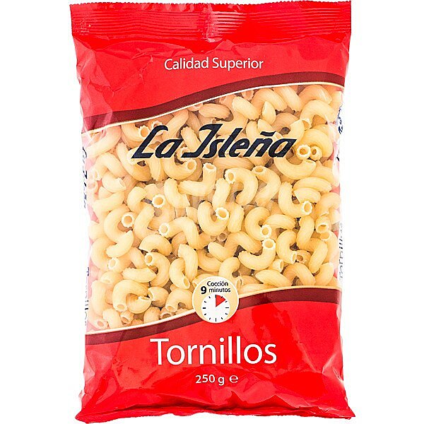 Pasta tornillo