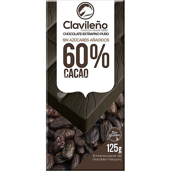 Chocolate extrafino negro sin azúcares añadidos