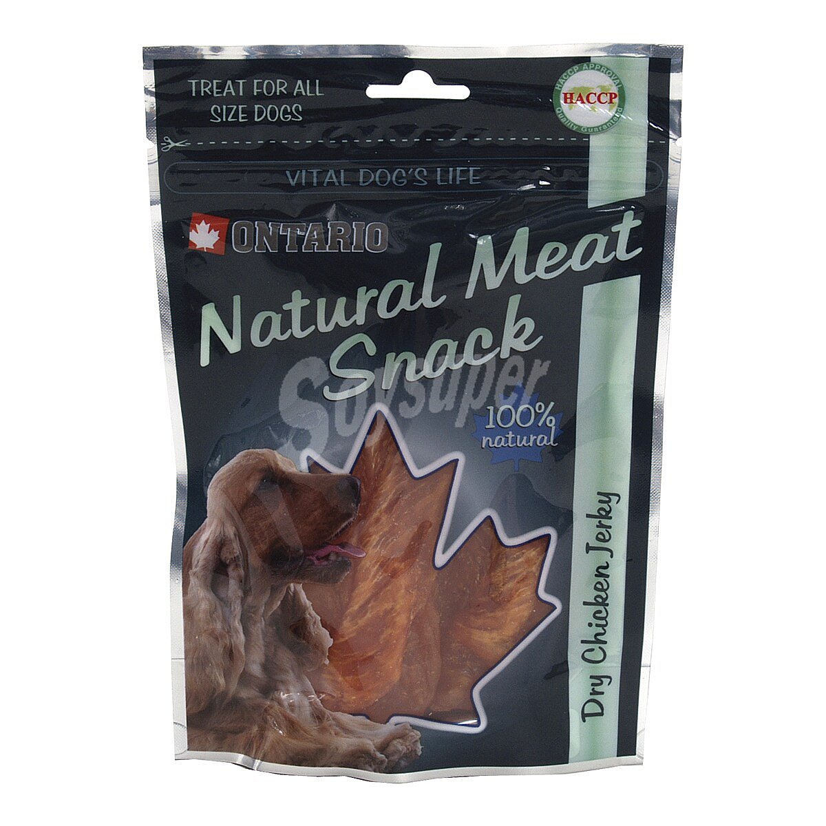 Snack de carne para perros adultos