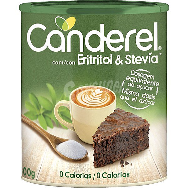 Edulcorante de eritritol y stevia