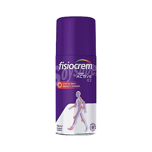 Fisiocrem Spray para el alivio del dolor muscular y articular fisiocrem Active ice