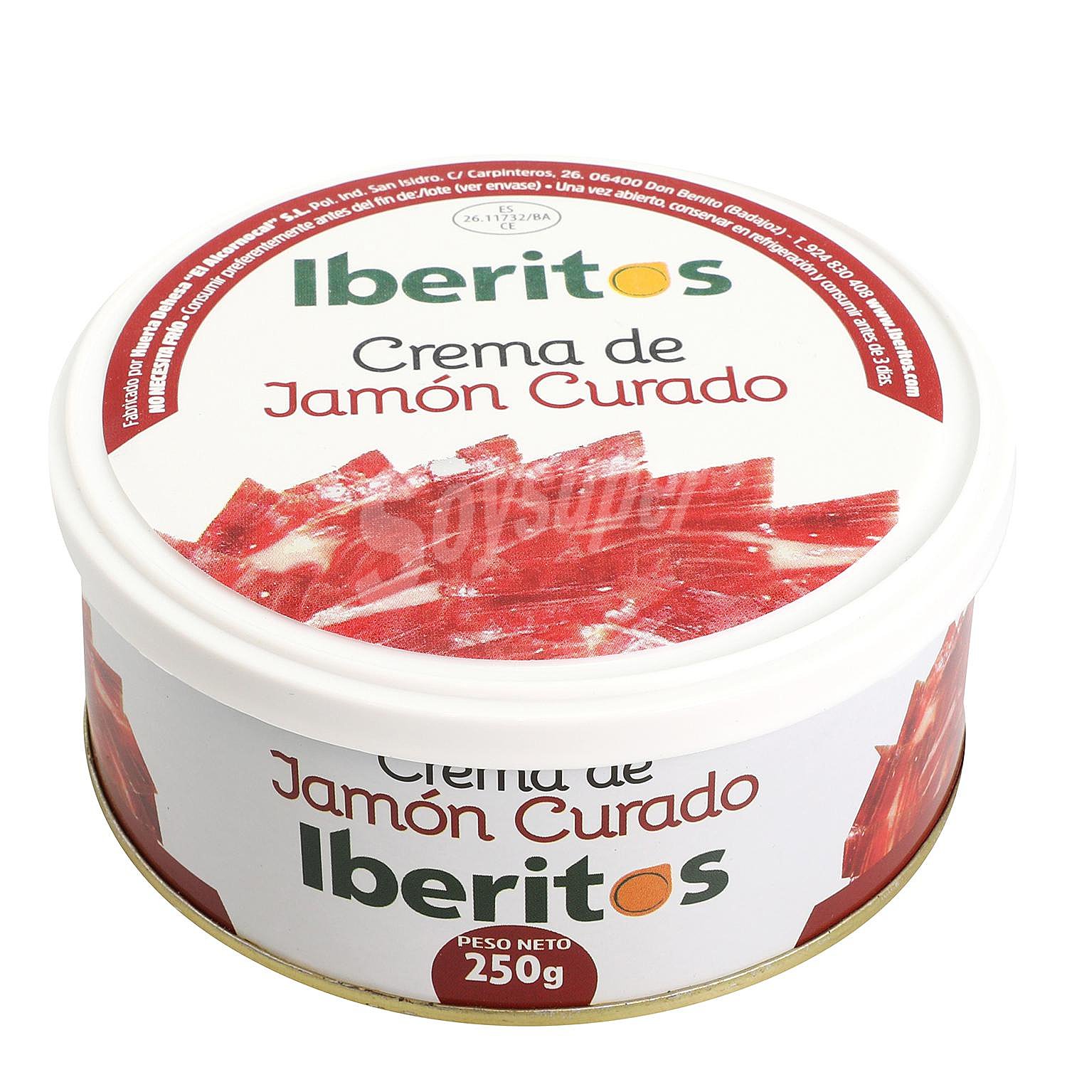 Crema de jamón curado