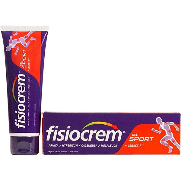 Crema para la preparación de músculos y ligamentos sport