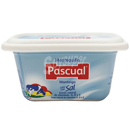 Pascual Tarrina de mantequilla con sal pascual