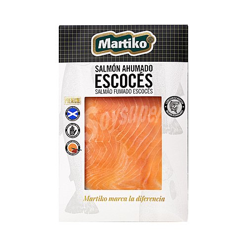 Salmón ahumado escocés martiko