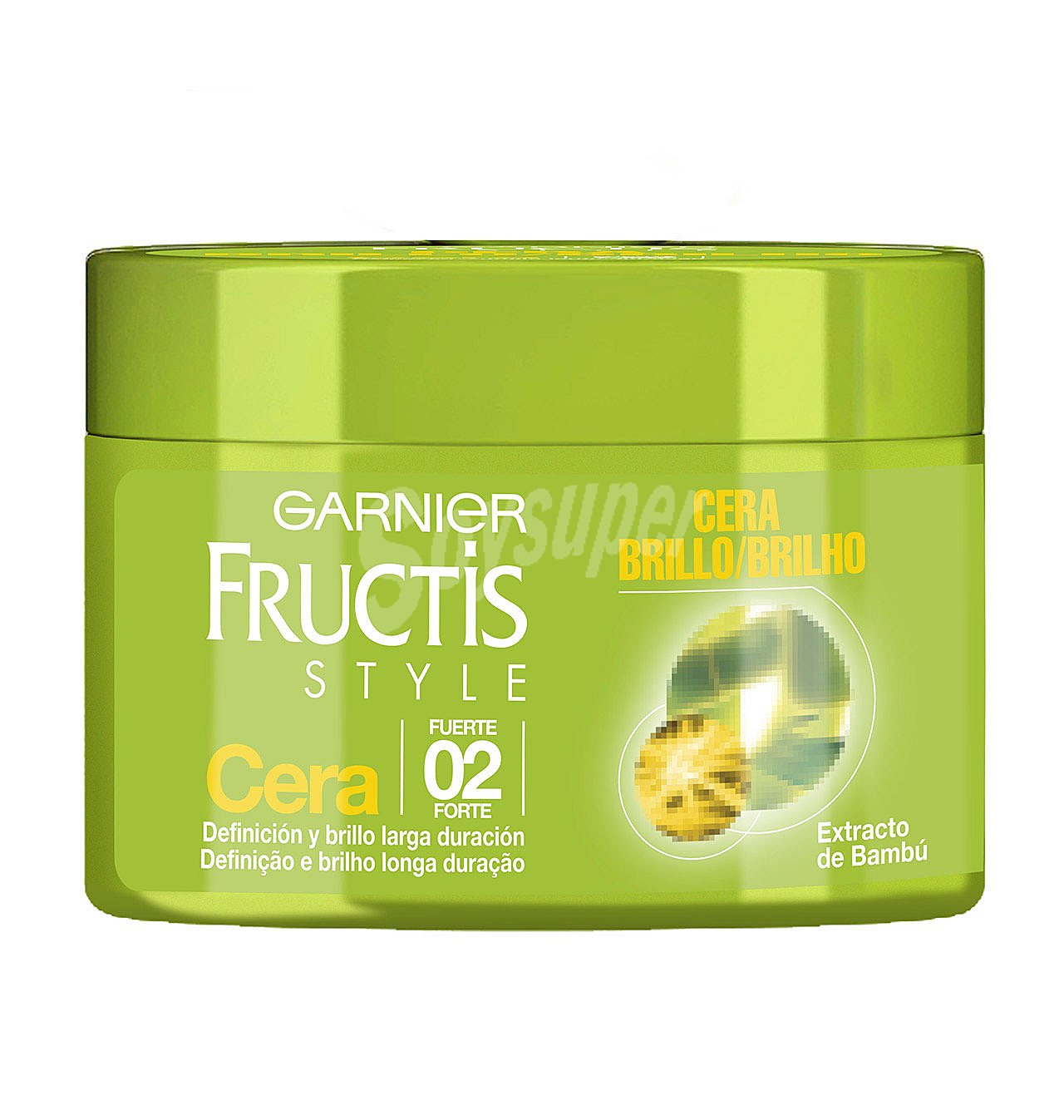 Cera peinado brillo-fuerza fructis