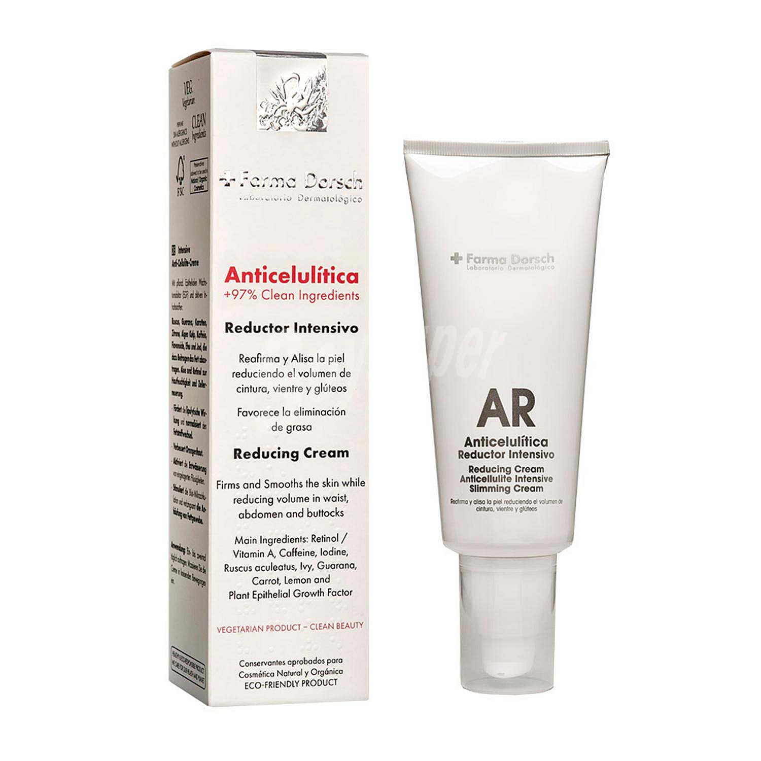 Crema Anticelulítica reductor intensivo + Farma Dorsch