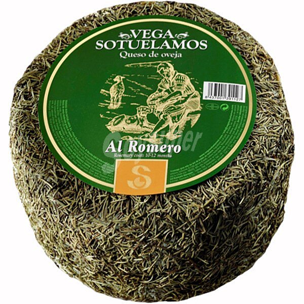 Queso añejo de oveja al romero peso aproximado pieza 3 kg