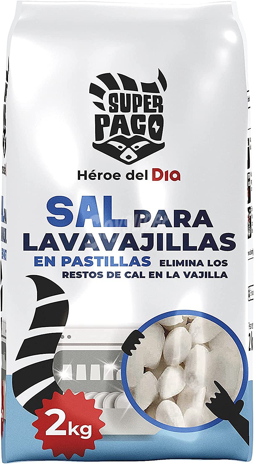 Sal para lavavajillas Super Paco