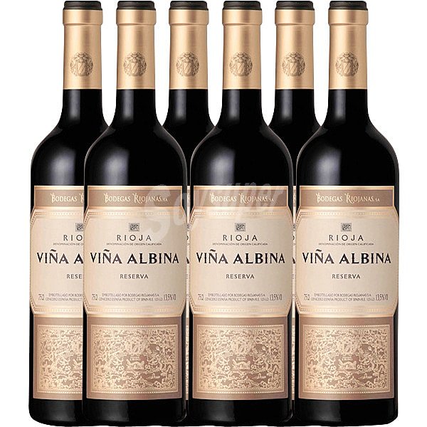 Vino tinto reserva D.O. Rioja